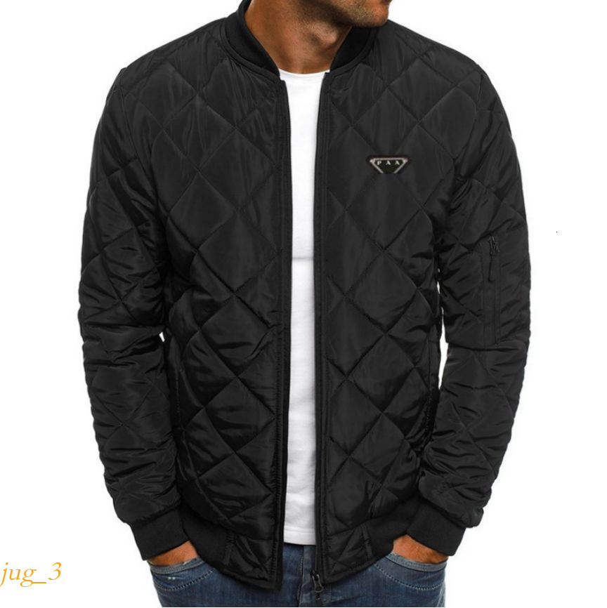 pradmen jacket New 2026 Hotsales High Quality Luxury Designer Winter Embroidered Triangle Brand Logo Fashion Men's Women Cotton Jacket Asian Si