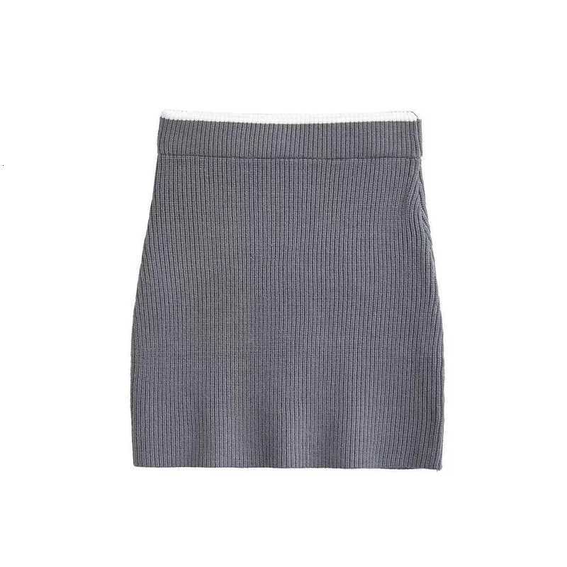 Waist High Skirts Ribbed Women's Knit Mini Skirt Solid Color Basic Bodycon Club Pencil Skirt Casual Summer Short Mini Skirts W261017