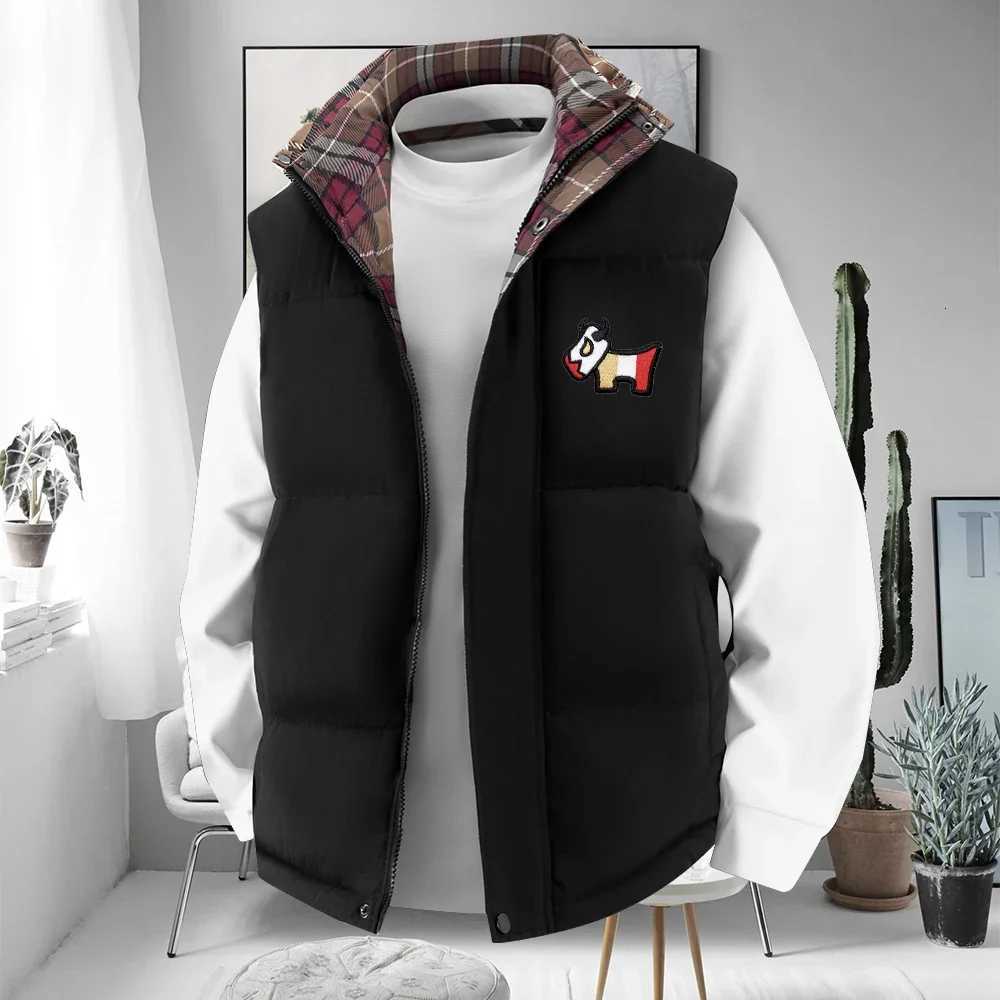 Brand Men's Vests Vest New Thick Warm Windproof Simple And Elegant Fit Audi Warmth And Style Fleece Vest for Casual WearW261017