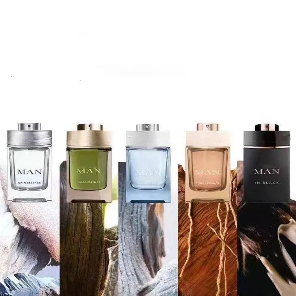 Perfume Male Perfume Rain Glacial Essence Fragrance eau de 100Ml Man In Black Perfumes Long Lasting Smell Parfum Fragrances EDP Gentleman Spray Colo