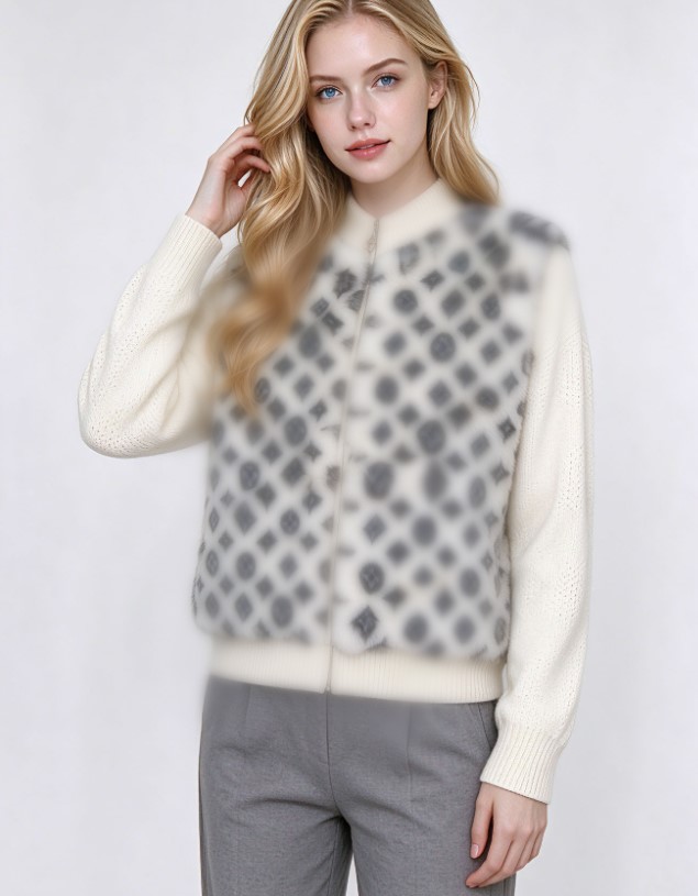 Women's Hoodie sweaters cardigan Zipper designer sweater coat fashion letter printed knitted sweater Jacket