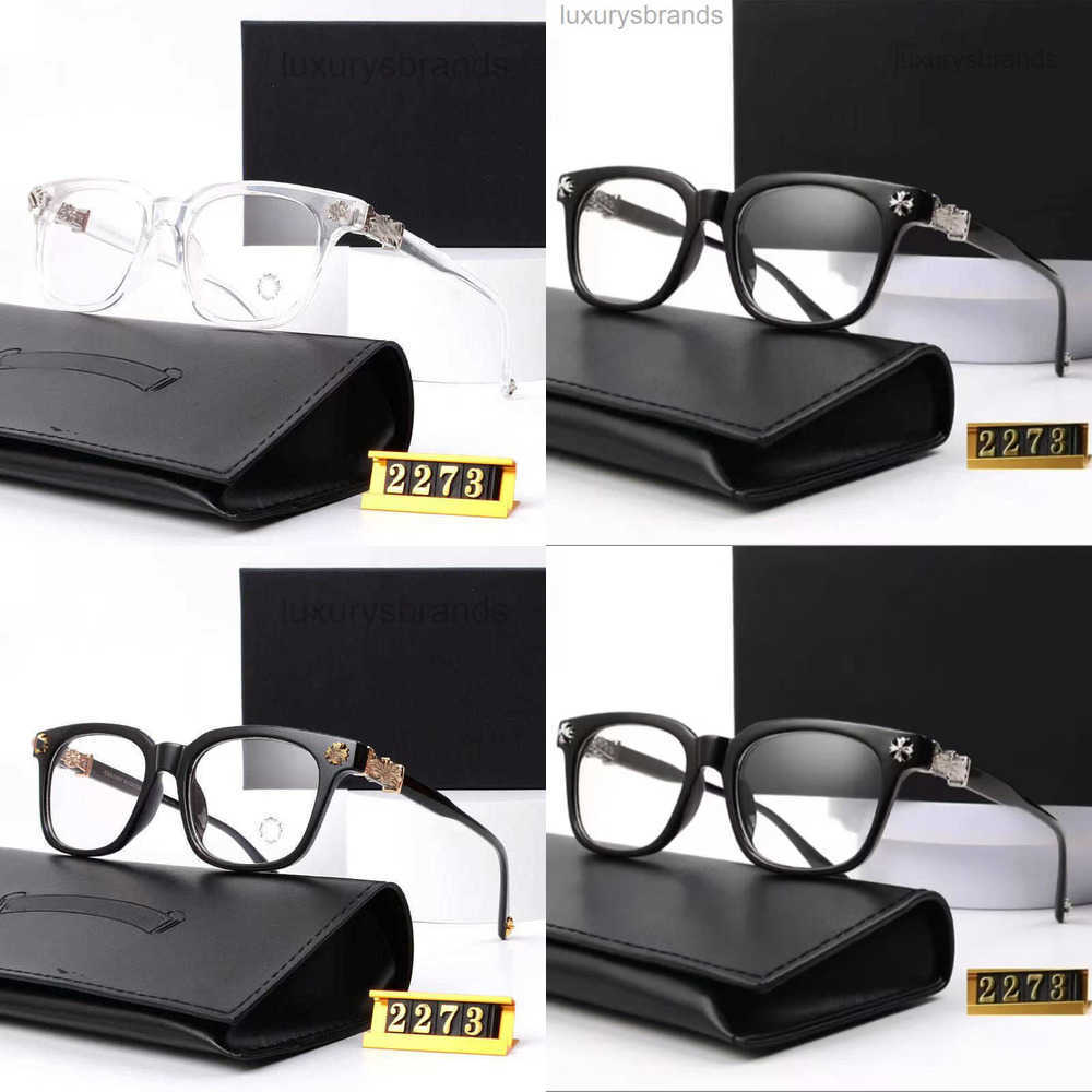 Chrome Sunglasses Cross Sunglasses Luxury Designer Glasses Sunglasses For Women glasses Frames Men Fashion Plate Eyeglass 2273O22U KT55
