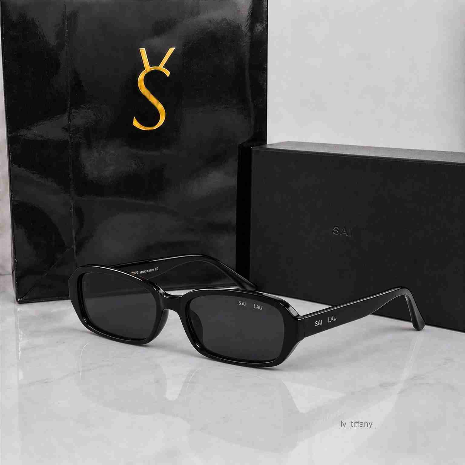 Designer luxury Sunglasses women Fashionable and minimalist cat eye men sunglasses Outdoor driving travel polarized glasses Beach UV400 sunglasses W