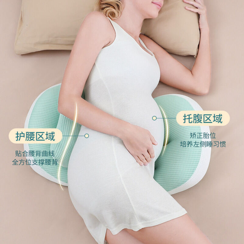 Maternity pregnant body Pillow Cross-Border Waist Side Sleeping Multifunctional Shaped Pregnancy Support Pillow Nursing Cushion Pregnancy L ma