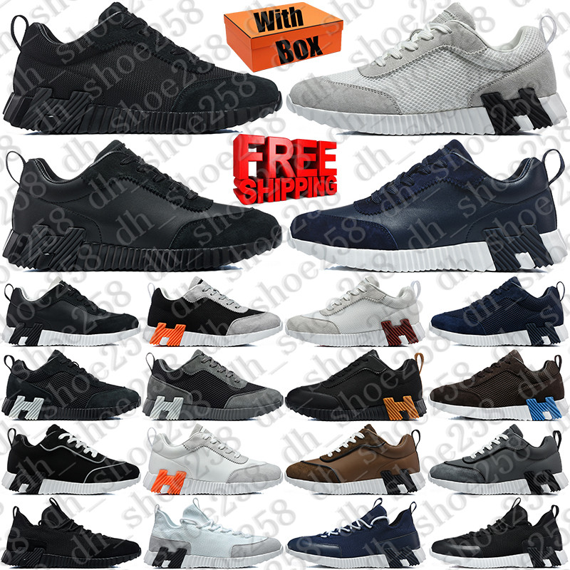 Free Shipping With Box Designer hermemen her hershoes hermebouncing bouncing sneakers Sport Shoes for mens chaussures schuhe scarpe trainers d h gat