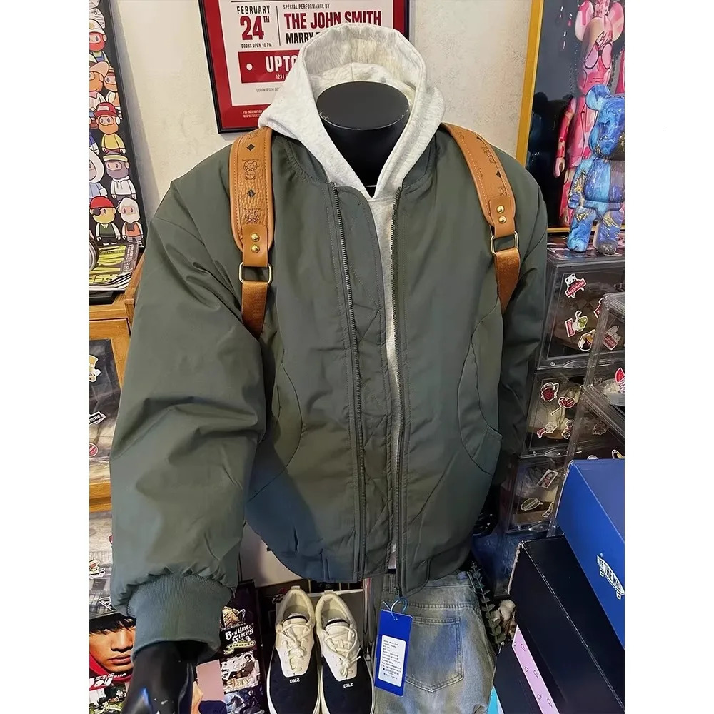 American jacket men's spring and autumn bomber pilot for fashion versatile outerwear cool baseball 261010