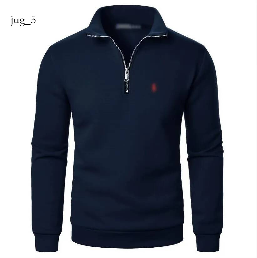 polo Designer hoodie Luxury polo zip knit Embroidered Pony Couple top pullover half zipper luxury casual jumper autumn wool men hoodies polo 239