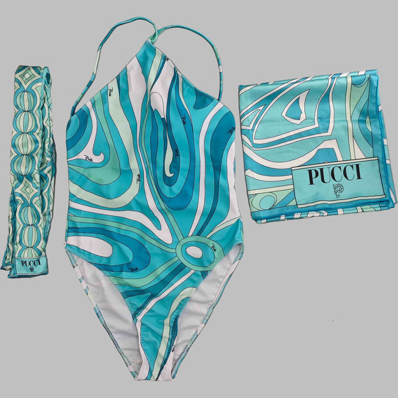 2026 New Swimsuit Designer Swimwear Womens Bathing Suits One Piece Pucci Outfit Swimsuit Swim Suit Bikini Set Beach Sets outdoor Free Shipping 107 1