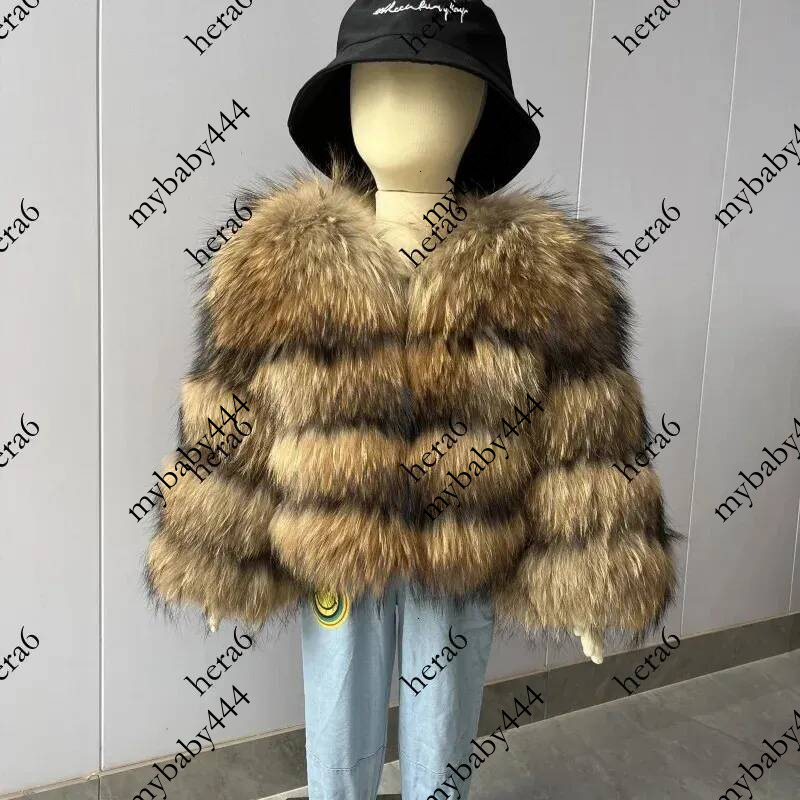BEIZIRU Real Fox Fur Raccoon Jacket Childrens Coat Warm In Autumn And Winter For Kids 38 Years Children 250908