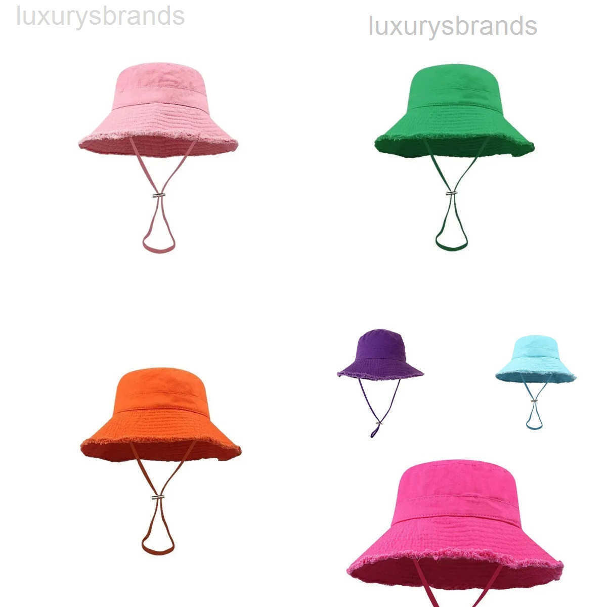 Designer Bucket Hat for Men Women Wide Brim Cap Foldable Sun Hat Prevent Outdoor Beach Canvas Bucket Hat Fashion Versatile Style