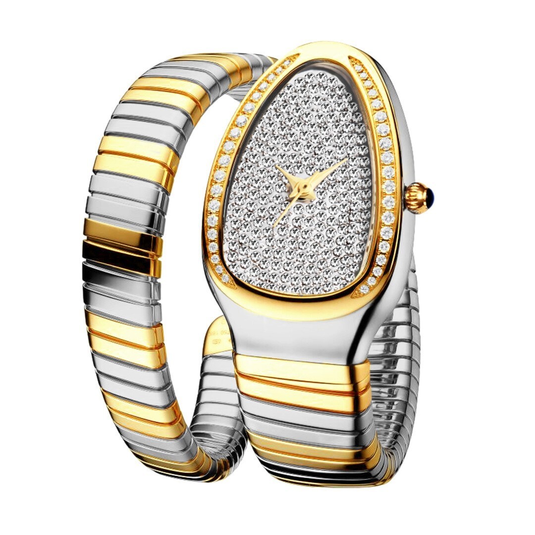 B watch MISSFOX Baojia Snake Head High-end Sense European and American INS Style Snake-shaped Unique Fashion Women's Watch