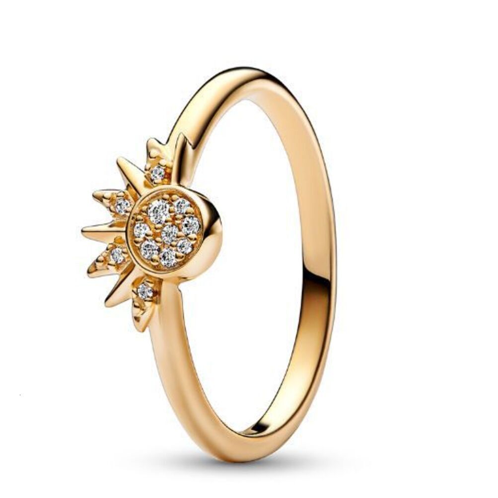 2026 Pan's New Couple And perfume Together Sun Moon Rings cologne For Women High-End Ins Style Jewelry DIY Designer L2
