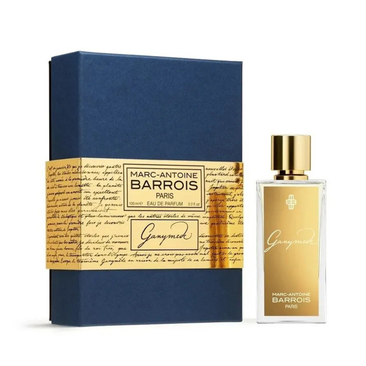 Perfume 100Ml Barrois Ganymede Encelade Glass Bottle Men Women Spray eau de Long Lasting Unisex Colgone Fr