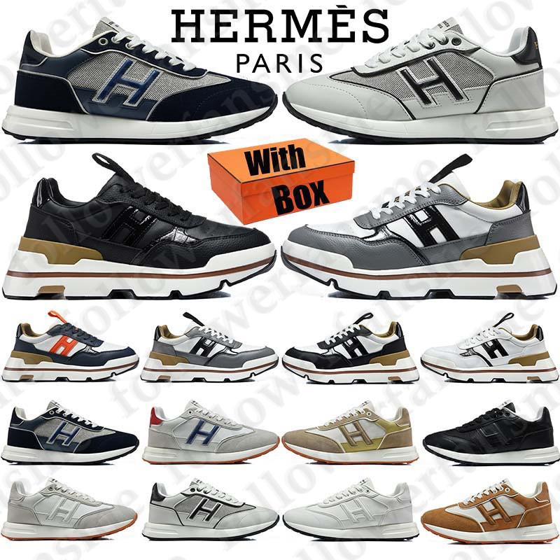Free Shipping With Box Designer hermemen her hershoes sneakers Sport Shoes for mens womens chaussures schuhe scarpe trainers d h gate baskets luxury