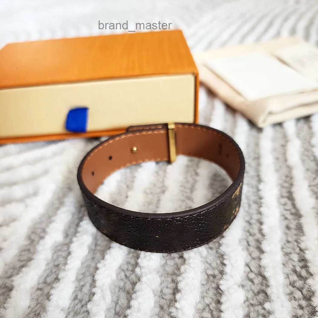 Leather Brand Designer Bracelet High-End Mens And Womens Bracelets Fashion Unisex Jewelry With Box 24Ce