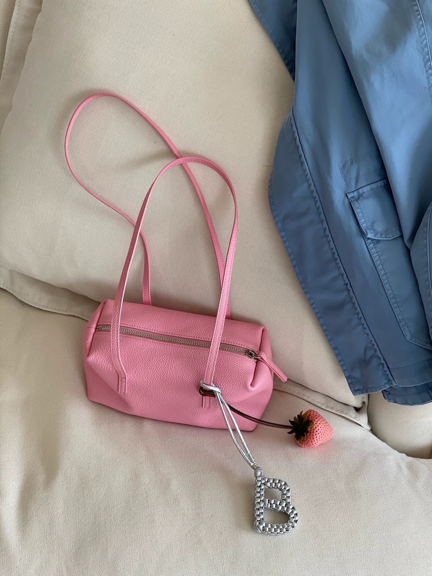 New Pillow Commuting High-End Single-Shoulder Handbag For Women, Korean Niche Underarm Bag, Small Square Bag Kl928