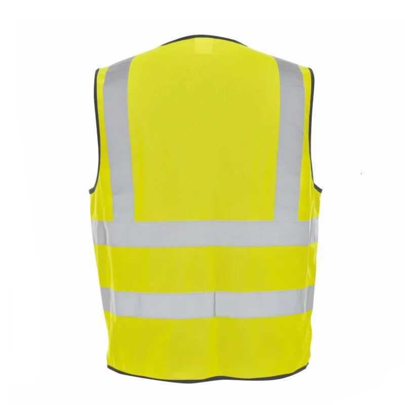 Protective Men's Vests Traffic Unisex Vest Yellow Outdoor Running Cycling Sports VestW261017