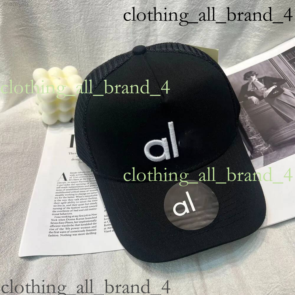 Designer Yoga Winter Fashion Mesh Hat For Hardtop Baseball Cap Style Breathable Sun Protection Caps Sport Outdoors Black D58