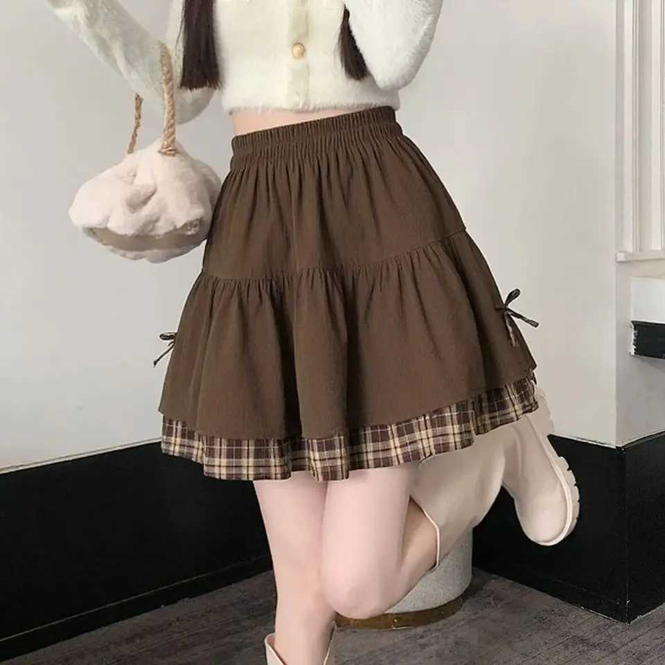 Skirt Skirts Woman Skirts Unique Mini Women's Skort Sexy Short Skirt Summer Clothes Pants Black Pleated Cuteore Dot Clothing W261017
