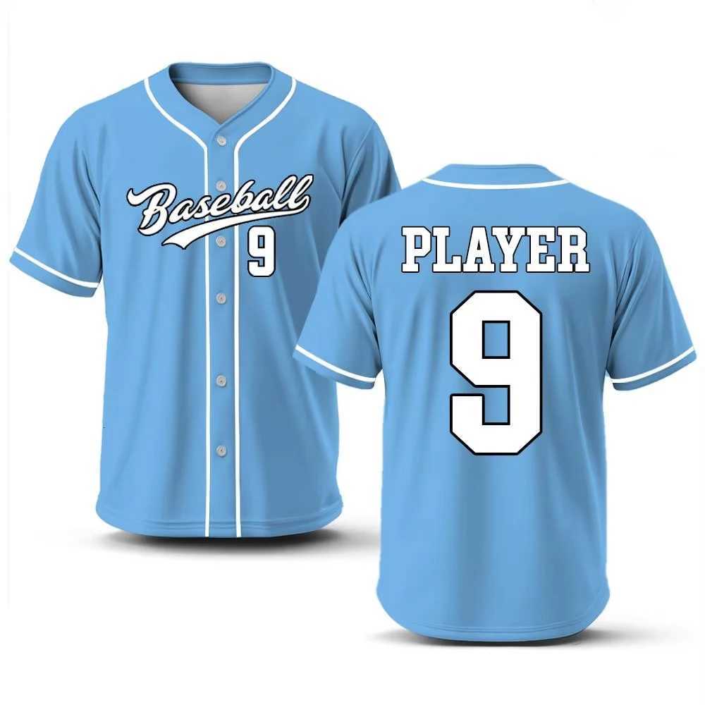 High-Quality Men's T-Shirts 2026 New Baseball Uniforms Summer Outdoor Breathable Sportswear WIFRU Men's Women's Baseball Fan Customiz