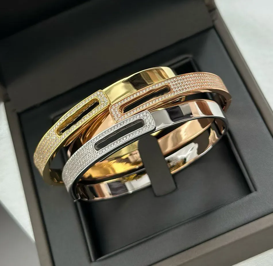 bracelet designer high quality for women girls luxury slider diamond designer AAA bracelets alphabet valentine elegant women bracelet christmas gift