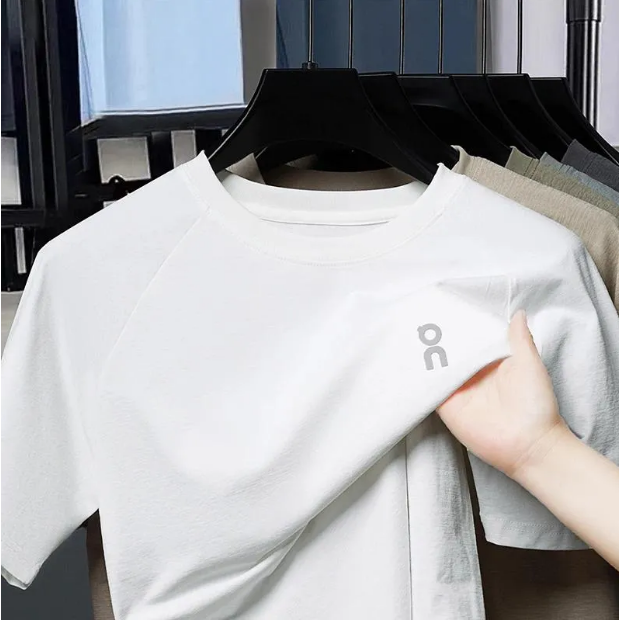 Men's T Shirts 2026 Summer Round Neck Short Sleeve T-shirt For Men Loose And Casual Versatile Top Trendy Brand Half