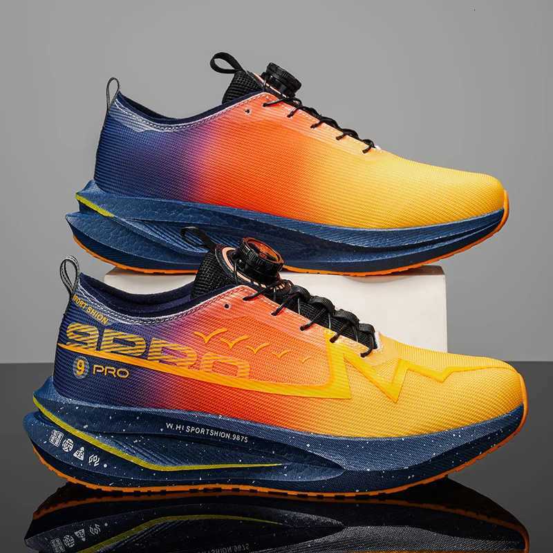 Casual Shoes Running Shoes Men Marathon Athletic Sports Air Cushion Carbon Plate Breathable Lightweight Comfortable Women's Casual Sneakers H26