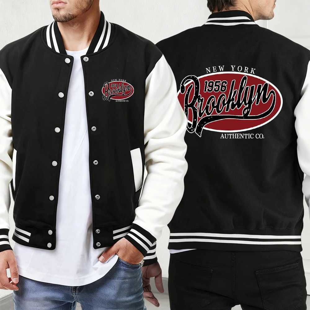 Jackets Chicago Letter Creativity Men's Pattern Men Jackets Autumn Winter Hip Hop Baseball Street Basics Veste Pocket Comfy ClothingW261017