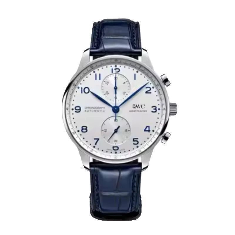 I brand watch WanJia fully automatic mechanical watch for men leather strap, high-quality wristwatch, wholesale with seamless drop shipping