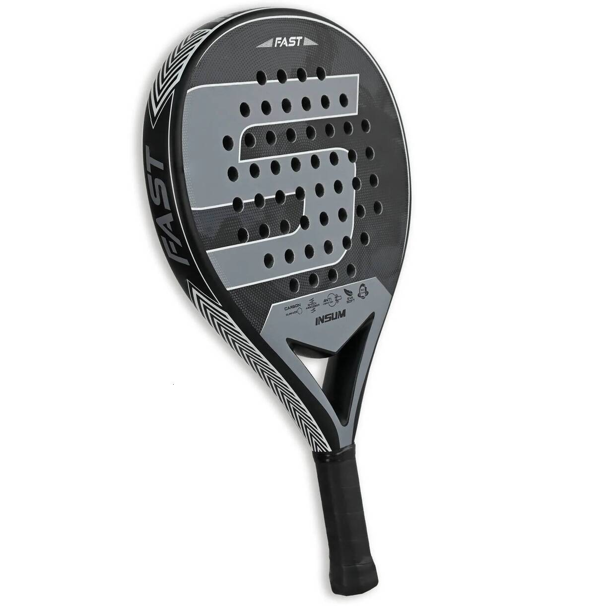 Multi-Piece Tennis Racket Matching Kits Professional Beginner * Racket Carbon Fiber Round Shape EVA Core High Control Padel Tennis Racquet Blank ful