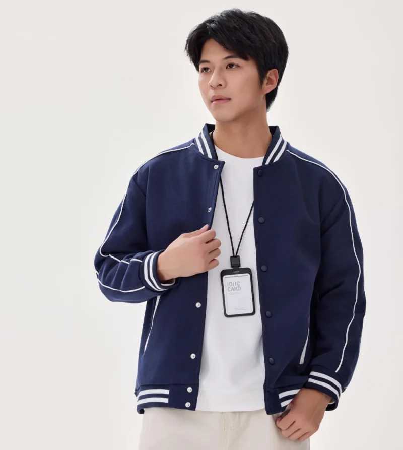 Jackets Men's and women's Men's pure cotton baseball jackets custom printed s embroidered autumn and winter workwearW261017