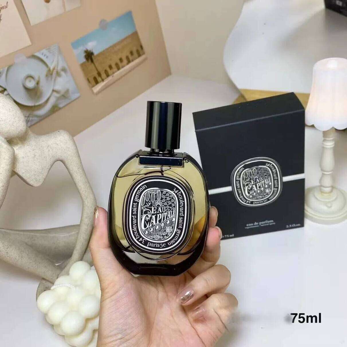 Perfume 2026 Men Women Perfumes Capitale Perfume eau de 75Ml Eau De Long Lasting Fragrance Good Smell EDP Floral Lady Cologne Natural Spray