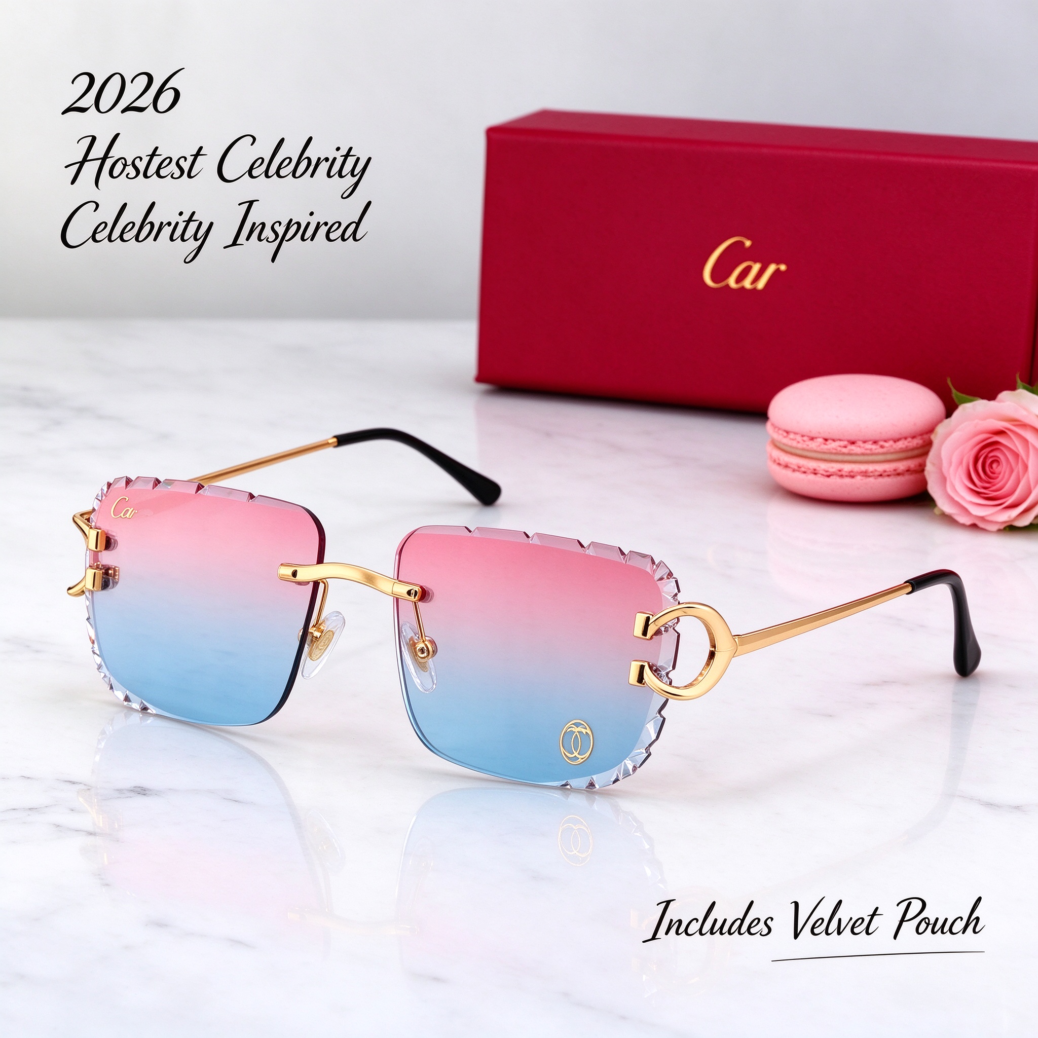 Designer sunglasses fashion polarized sunglasses UV resistant luxury sunglass men women Goggle Retro square sun glass Casual eyeglasses With Boxabac