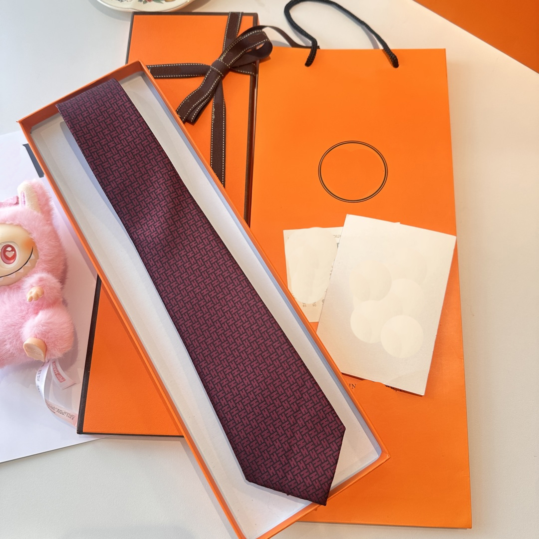 Hh074 Silk brand ties, luxury ties, new luxurious men's ties, high-end brand ties,business versatile ties, trendy fashion designer handcrafted