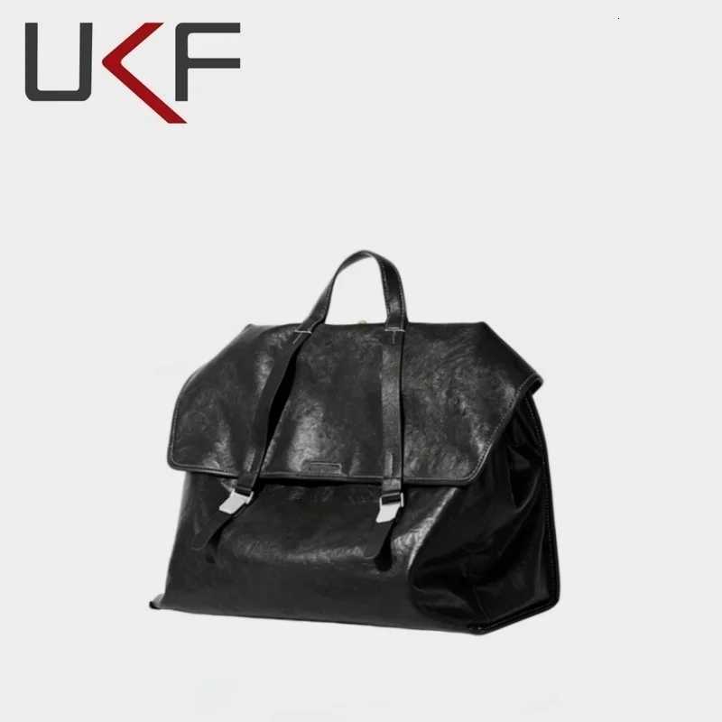 Evening Bags UKF Vintage Convertible Backpack Tote Bag Women 3 In 1 Multiway Handbag Large Capacity Laptop Satchel Shoulder Bag Commuter Trav H26101
