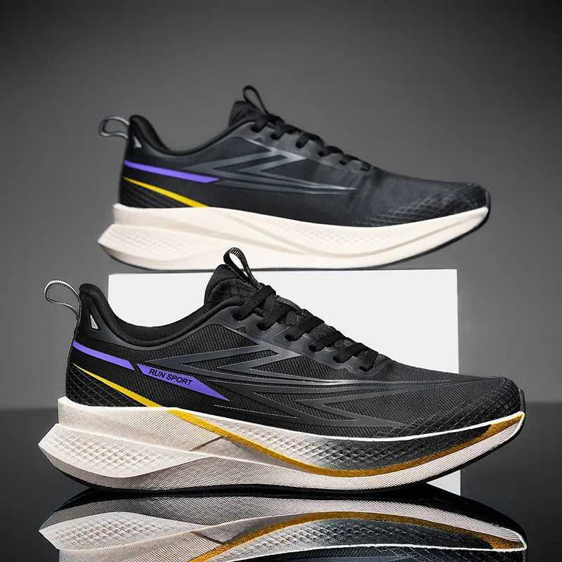 Casual Shoes Marathon Men Running Shoes Carbon Board Speciality Sports Breathable Lightweight Woman Comfortable Air Cushion Athletic Sneakers H26101