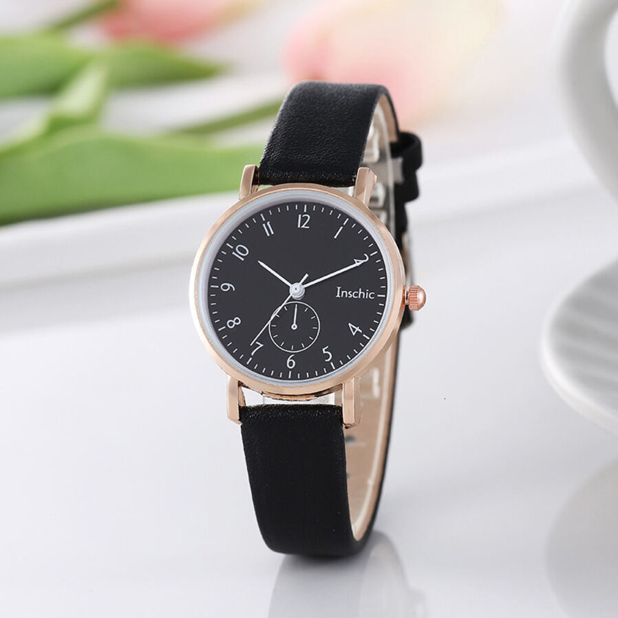 Manufacturer, New Stylish Simple ladies Leather Strap Women's Watch, Casual Versatile Quartz quartz For Students And Ladies ljh123