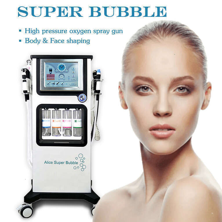 Upd Outstanding 7 In 1 Skin Rejuvenation Moisturizing Facial Wrinkle Remove Pore Shrinking Bio Pain Relief Oxygen Jet Hydro Dermabrasion Anti-Aging