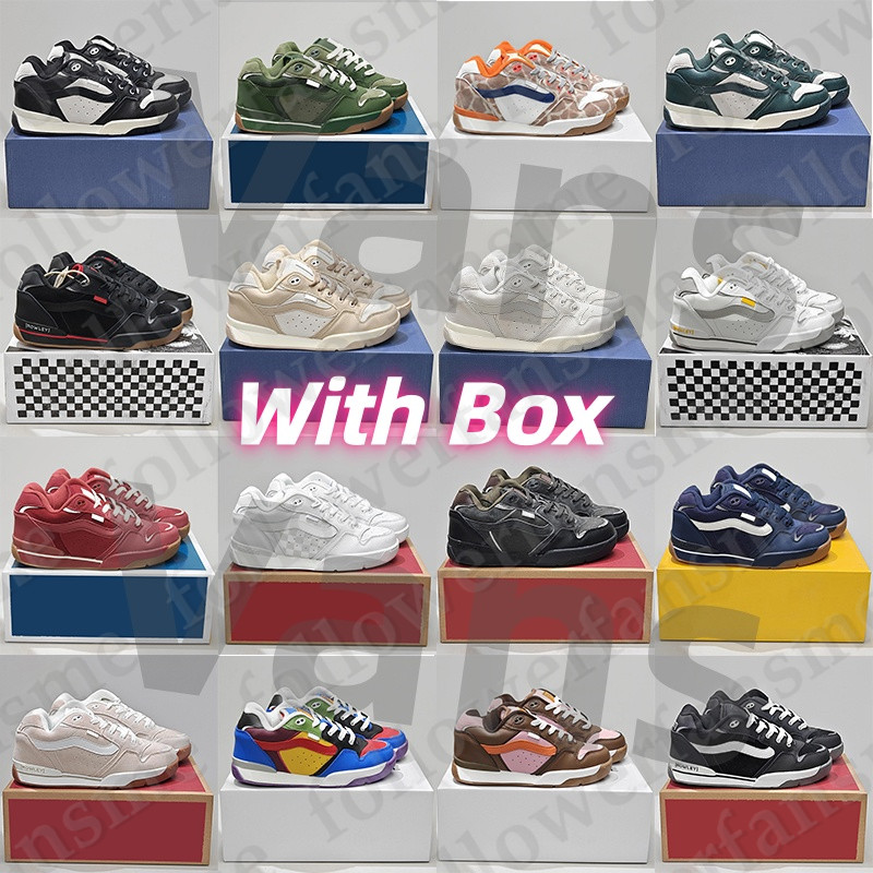 Free Shipping With Box Designer van vansshoe vansy vansrowley Rowley XLT sneakers Sport Shoes for mens womens chaussures schuhe trainers d h gate ba