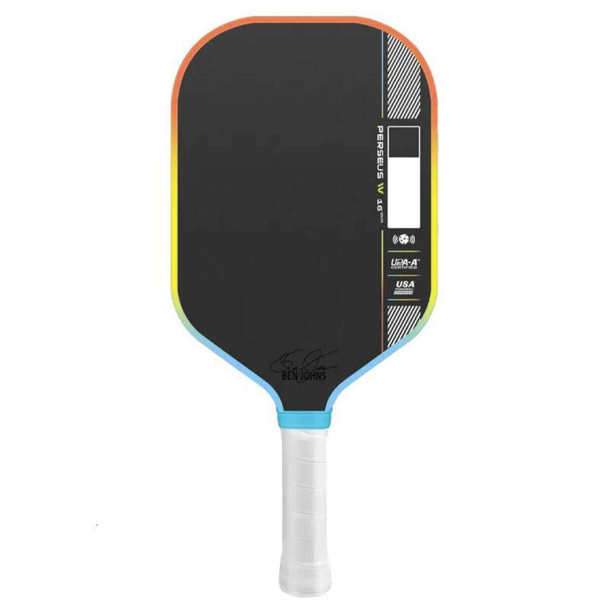 * Multi-Piece Squash Racket Ball Grip Kits Factory In Stock Textured Matte Carbon Fiber Pickleball Racket 16Mm Extended full high modulus carbon fib