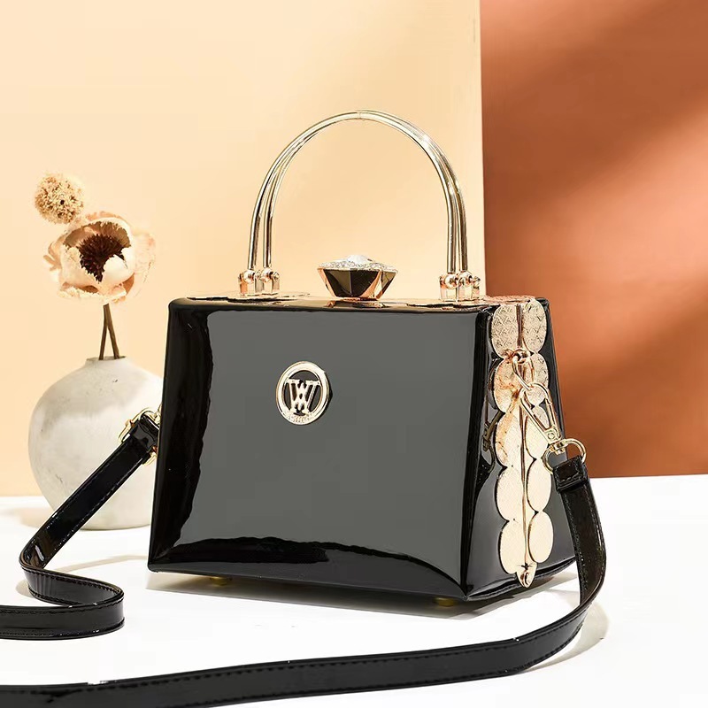 Luxury Brand Designer Bag Taizhou Women's Bright Leather Feel Elegant Multifunctional Evening Crossbody Portable Insbag Shoulder Bag Handbag Lu