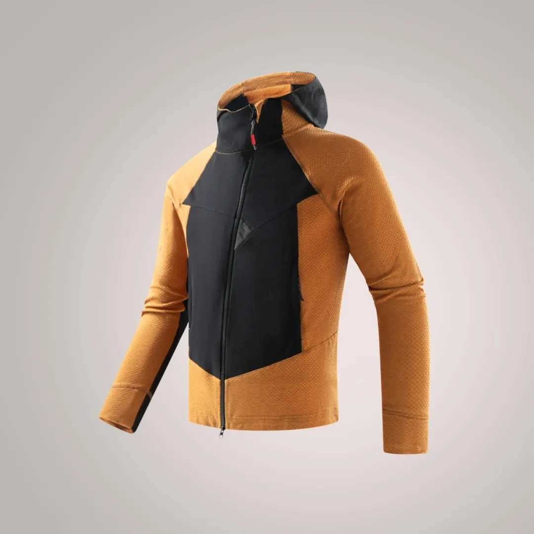 High-End Spring Outdoor Climbing Clothing Men's Hooded Jacket Couple's Hiking Sport Commuting Fashionable Mountain Climbing Coat T261019