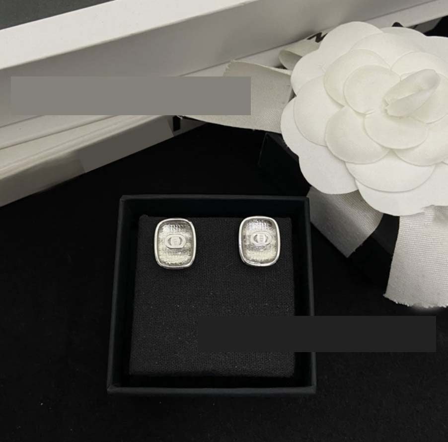Designer luxury Stud Earrings With Gold Detail Classic Daily Jewelry Gift For High Quality for gift wedding
