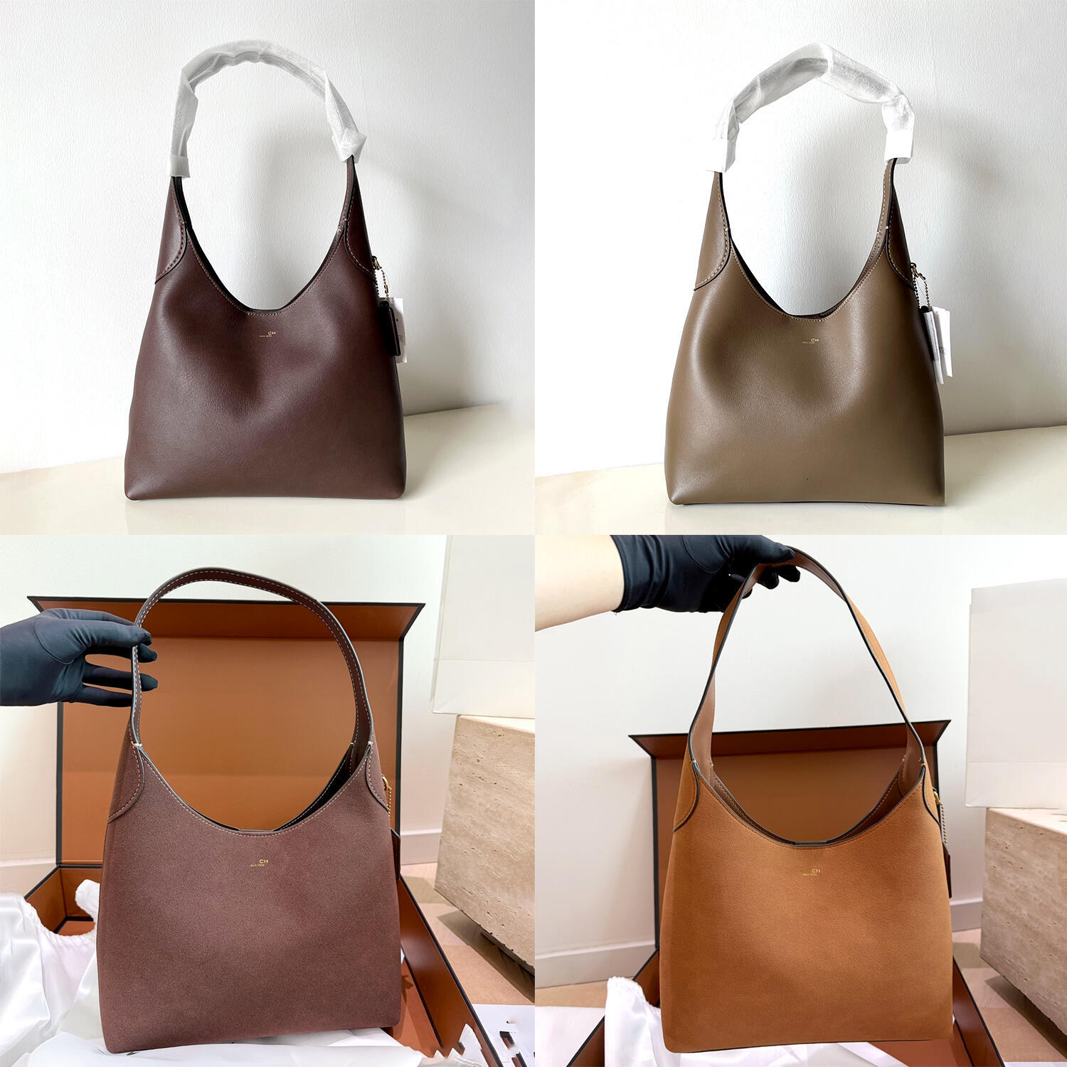 12a high quality Handbag Suede Women Hobo Fashion cosmetic brooklyn Tote bags Basket Large Capacity beach bag luxury Designer Shoulder Travel Shoppi