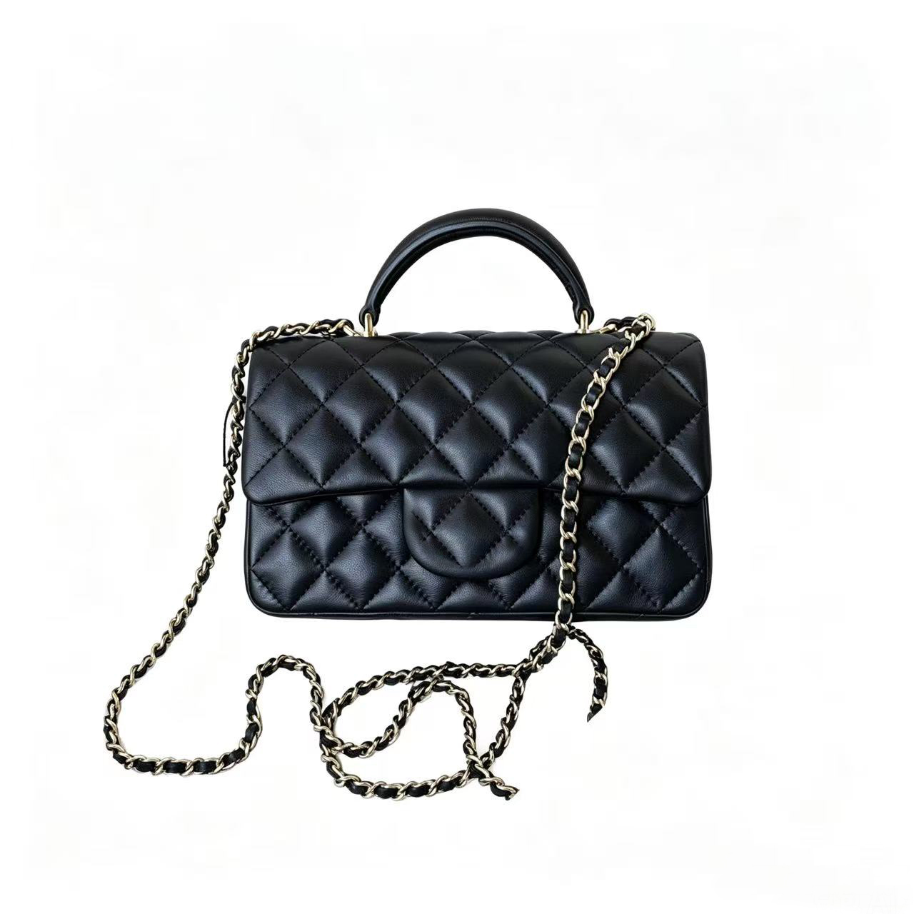 12A Top Quality mini flap bag designer handbag high quality designer bags designer crossbody bags wom genuine leather with the box X032