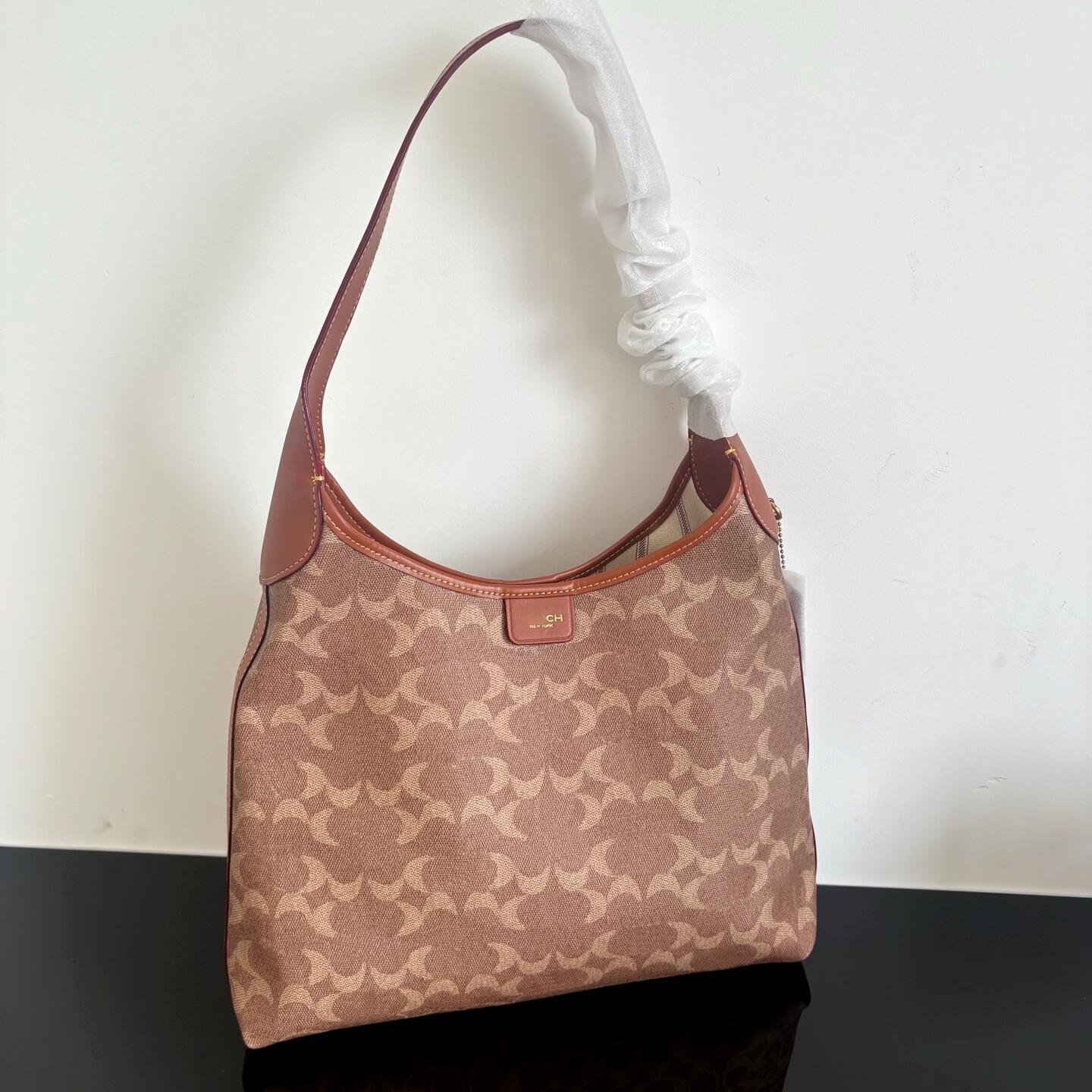 Jacquard brooklyn bag Shoulder Womens luxurys Designer Tote calfskin Hobo Large Small Underarm Bag Fashion city beach outdoor Travel Shopping bags H