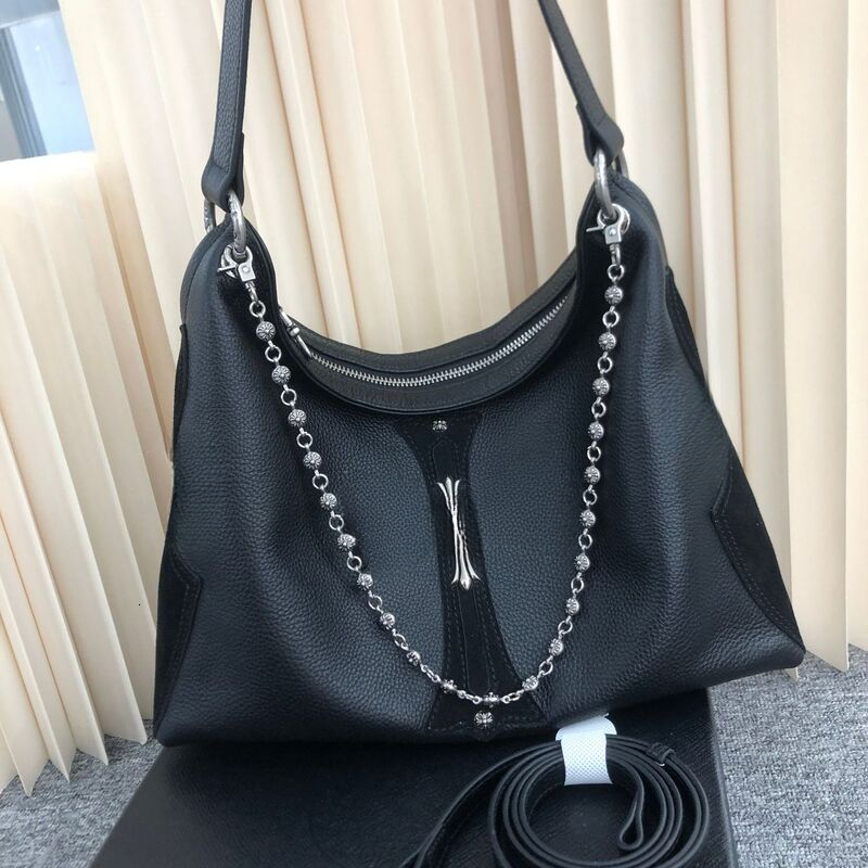 Chrome Bags Designer Women Bag Top Layer Cowhide Commuter Large Tote Bag Women Genuine Leather Large Capacity Shoulder Crossbody Bag Sac Handbag