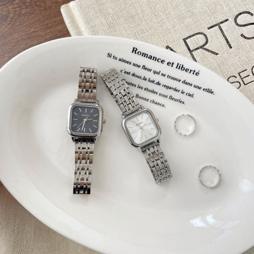 ury, Mature, Fashionable, High ladies Aesthetic Value, Simple Square Small Dial Women's Watch, Versatile And Elegant With A ljh456