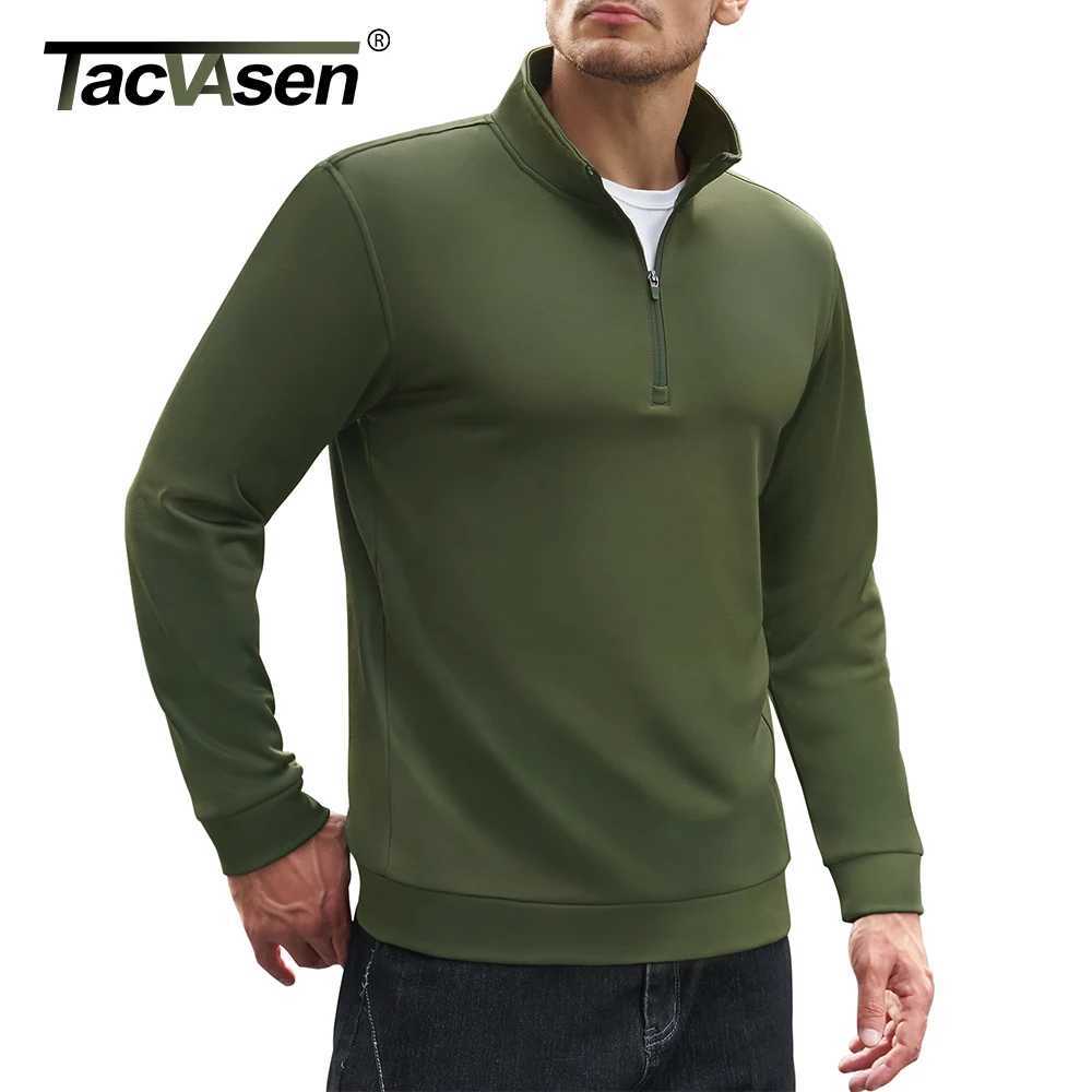 Flce TACVASEN Mens Quarter Zip Sports Pullover Lightweight Sweatshirts Warm Thermal Sweater Casual Athletic Hoodie Shirts M261016