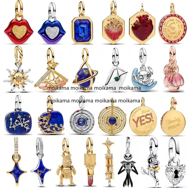 new jewelry woman designer women Charms Beauty Mantra Oversized Medallion pendant high quality 925 silver Charms fit bracelets chains necklaces Chri